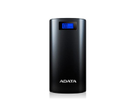 ADATA Power Bank P20000D 20000 mAh 2.1A (czarny) - 349077 - zdjęcie 1
